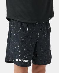 KANE x Little Legends Luka Short Black Splatter