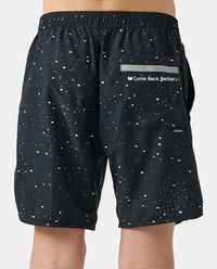 KANE x Little Legends Luka Short Black Splatter