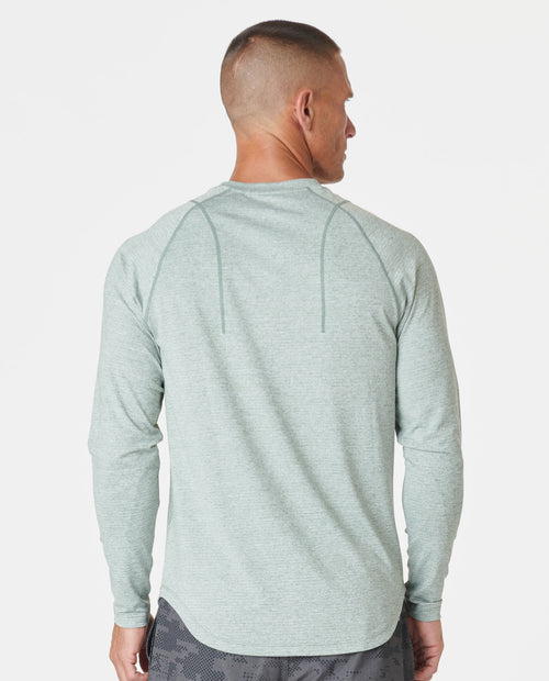 Enzo LS Tee Sea Spray Heather