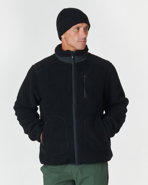 Sherpa Jacket Black