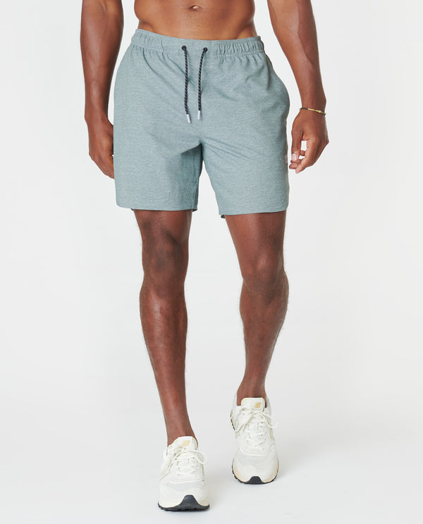 Luka Short Kombu Green Heather