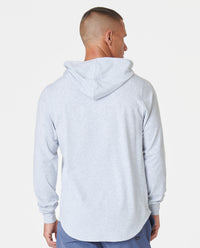 Aviation Tee Hooded LS Heather Gray