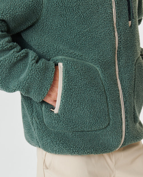 Albam zip through fleece sale