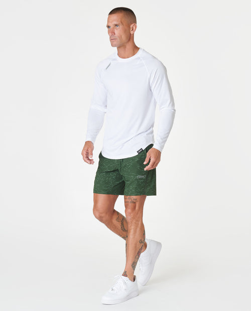 Bishop Short Kombu Green Camo