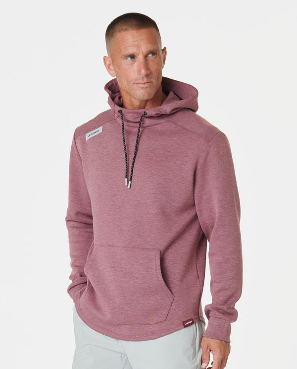 Hawthorne Tech Hoodie Zinfandel Heather