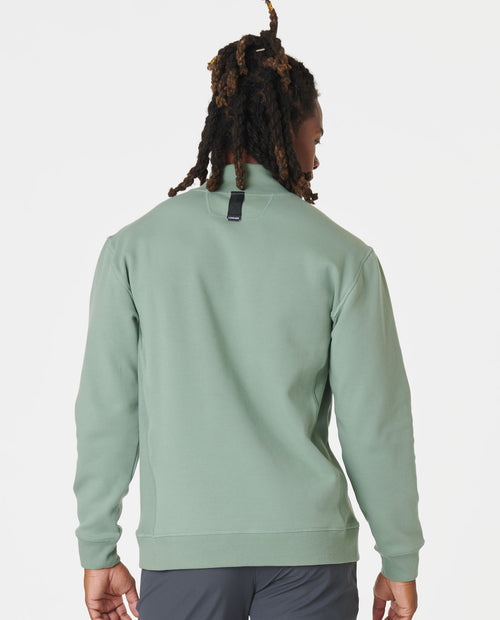 Highland Quarter Zip Sea Spray