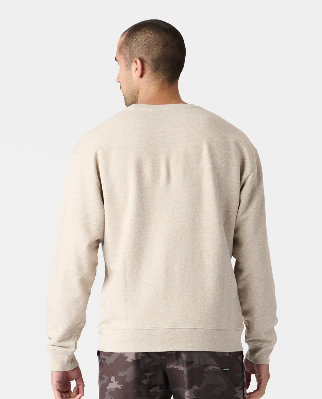 Fairfax Crew Varsity Taupe Heather