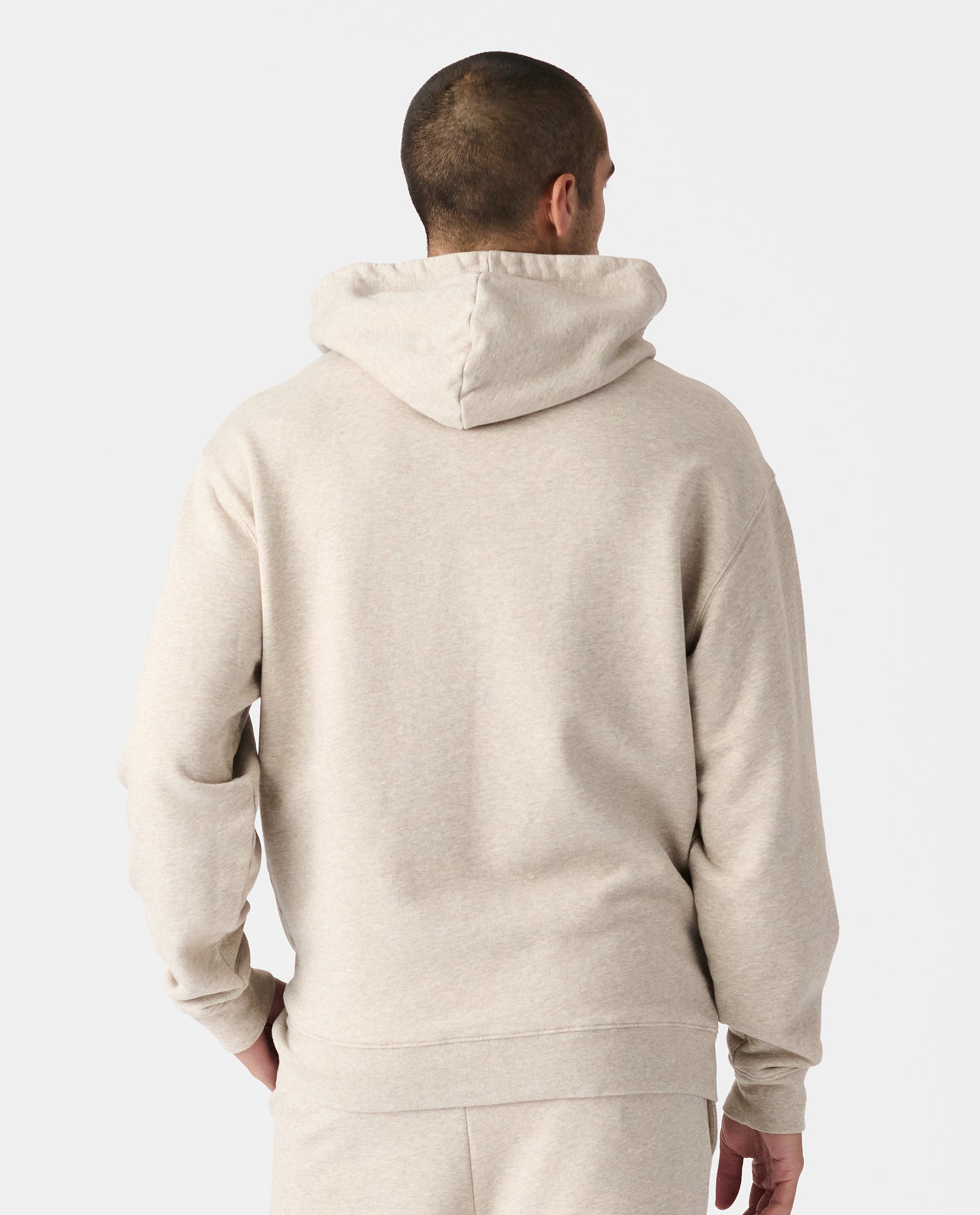 Fairfax Hoodie Varsity Taupe Heather