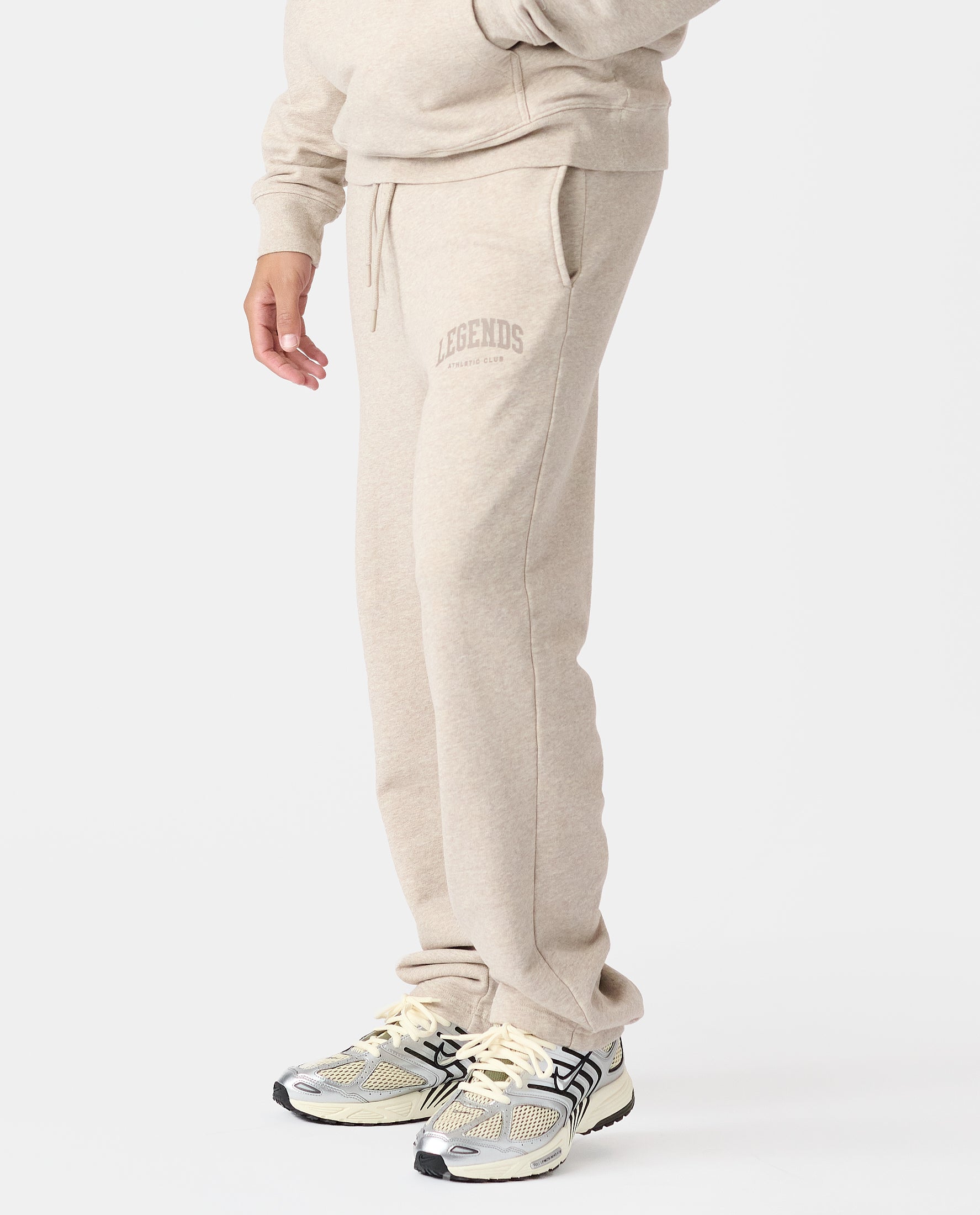 Fairfax Sweatpant Varsity Taupe Heather