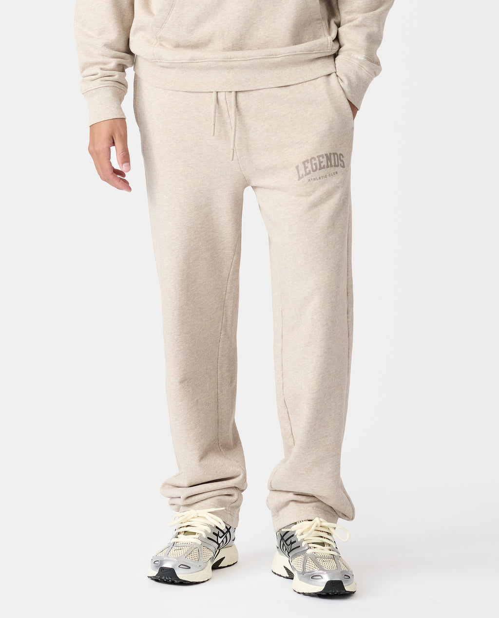 Fairfax Sweatpant Varsity Taupe Heather
