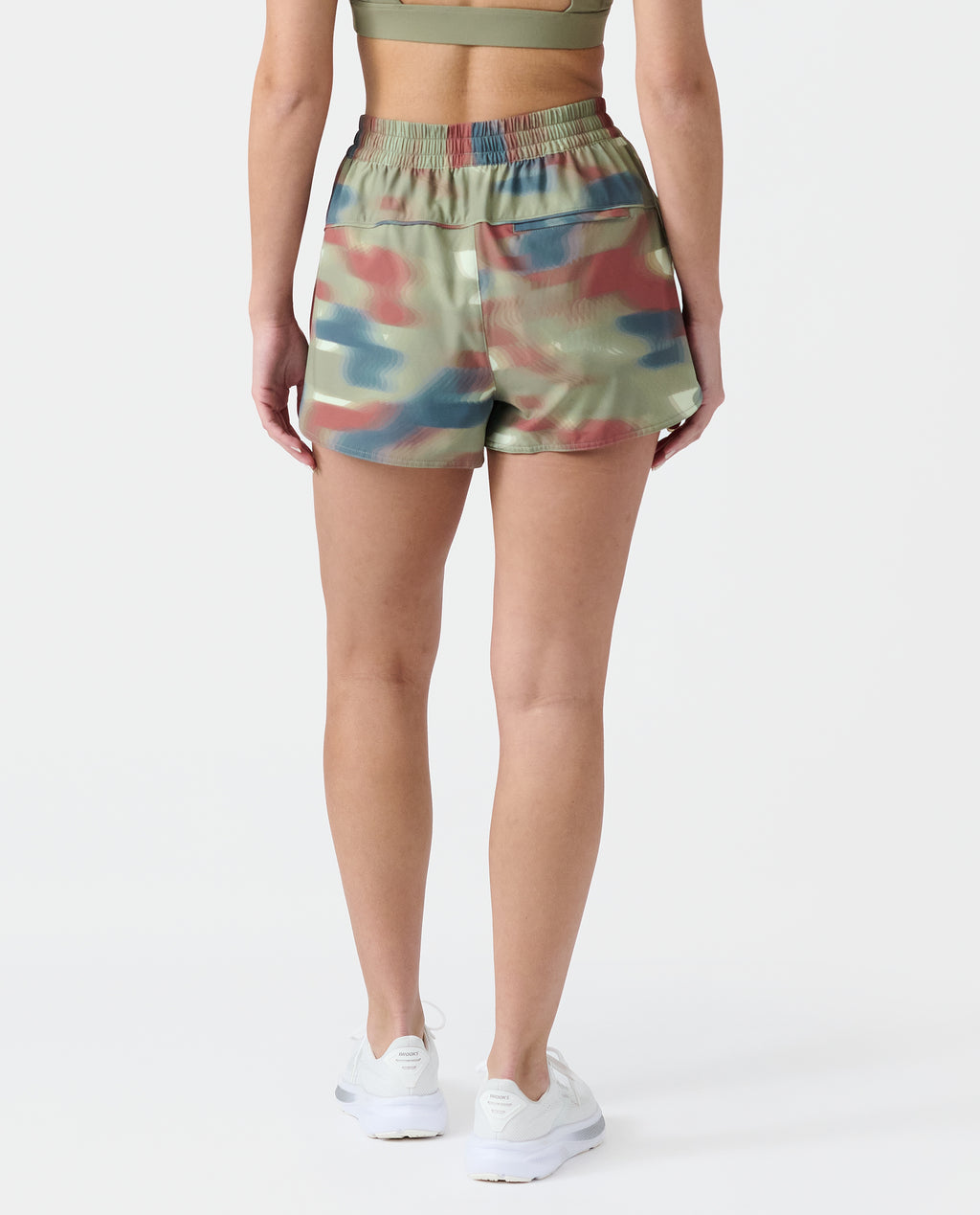 Leni Short Wavy Camo Thyme