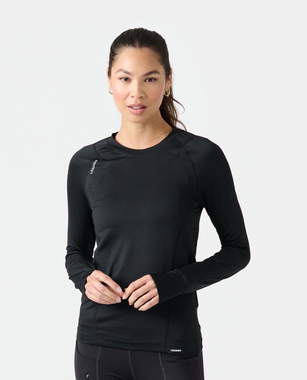 Lily Long Sleeve Onyx - 1