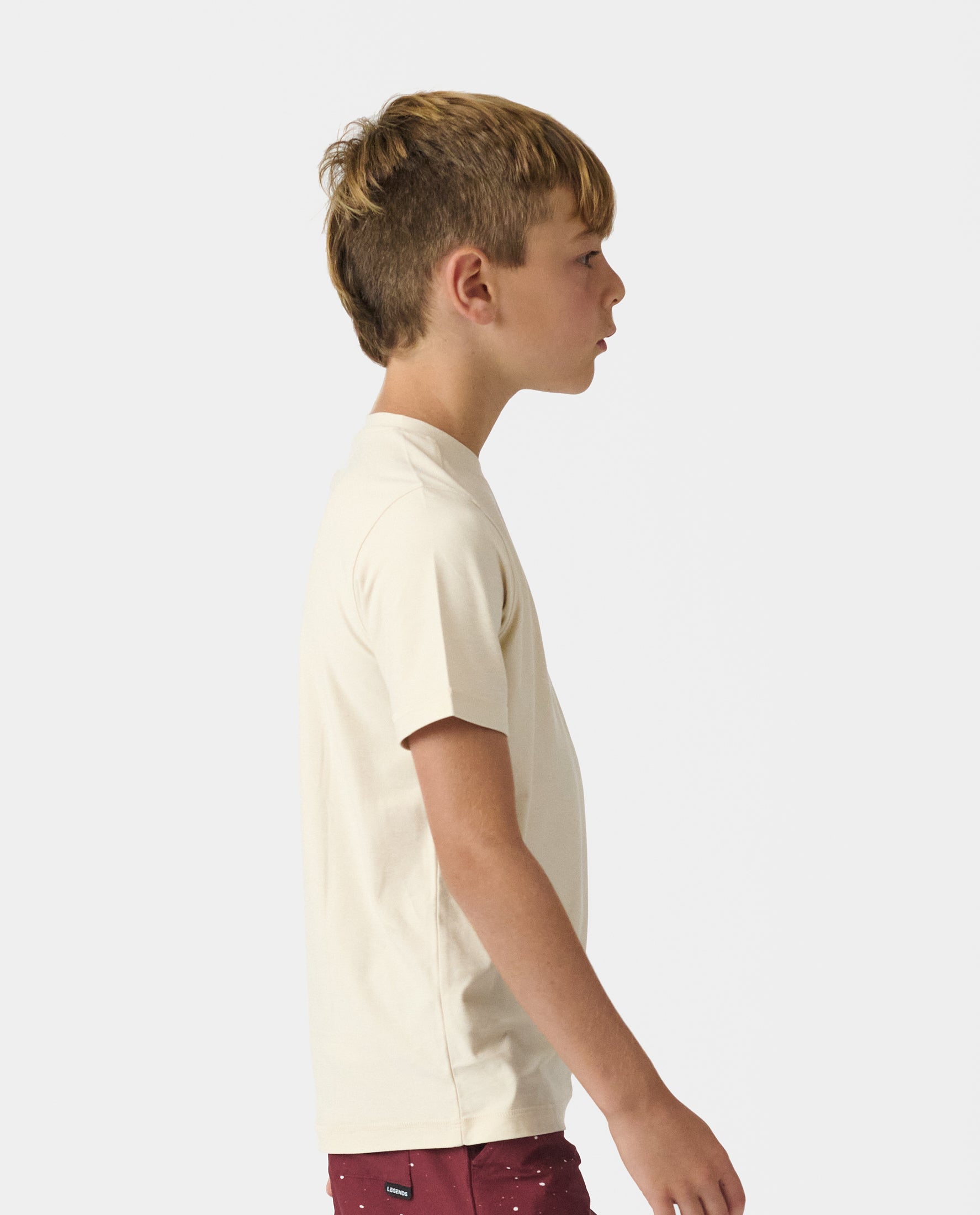 Little Legends Aire Tee Rhombus Dune Heather