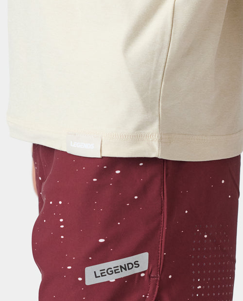 Little Legends Aire Tee Rhombus Dune Heather