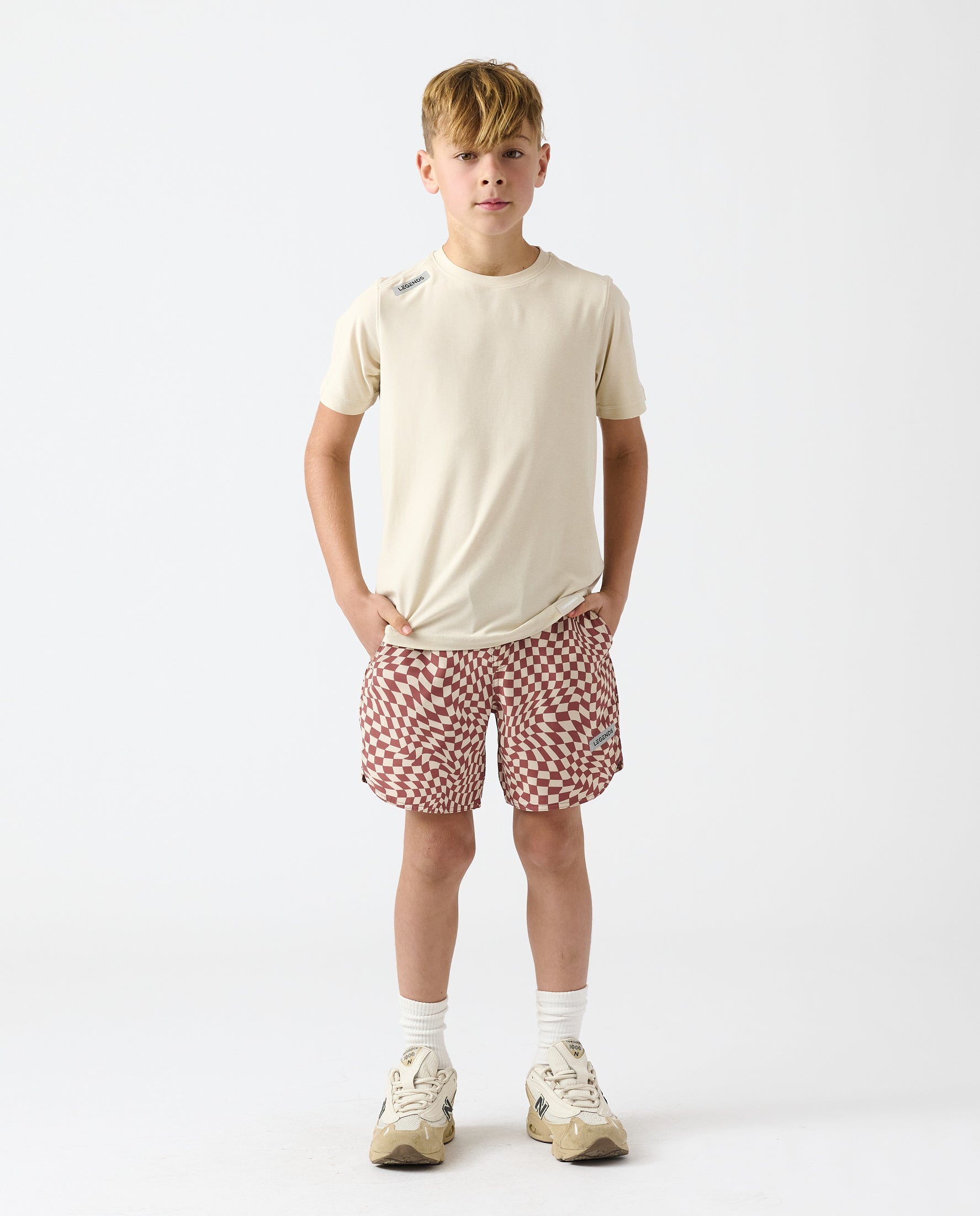 Little Legends Aire Tee Dune Heather