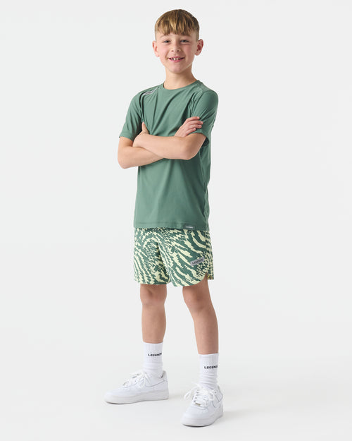 Little Legends Aire Tee Hunter Green