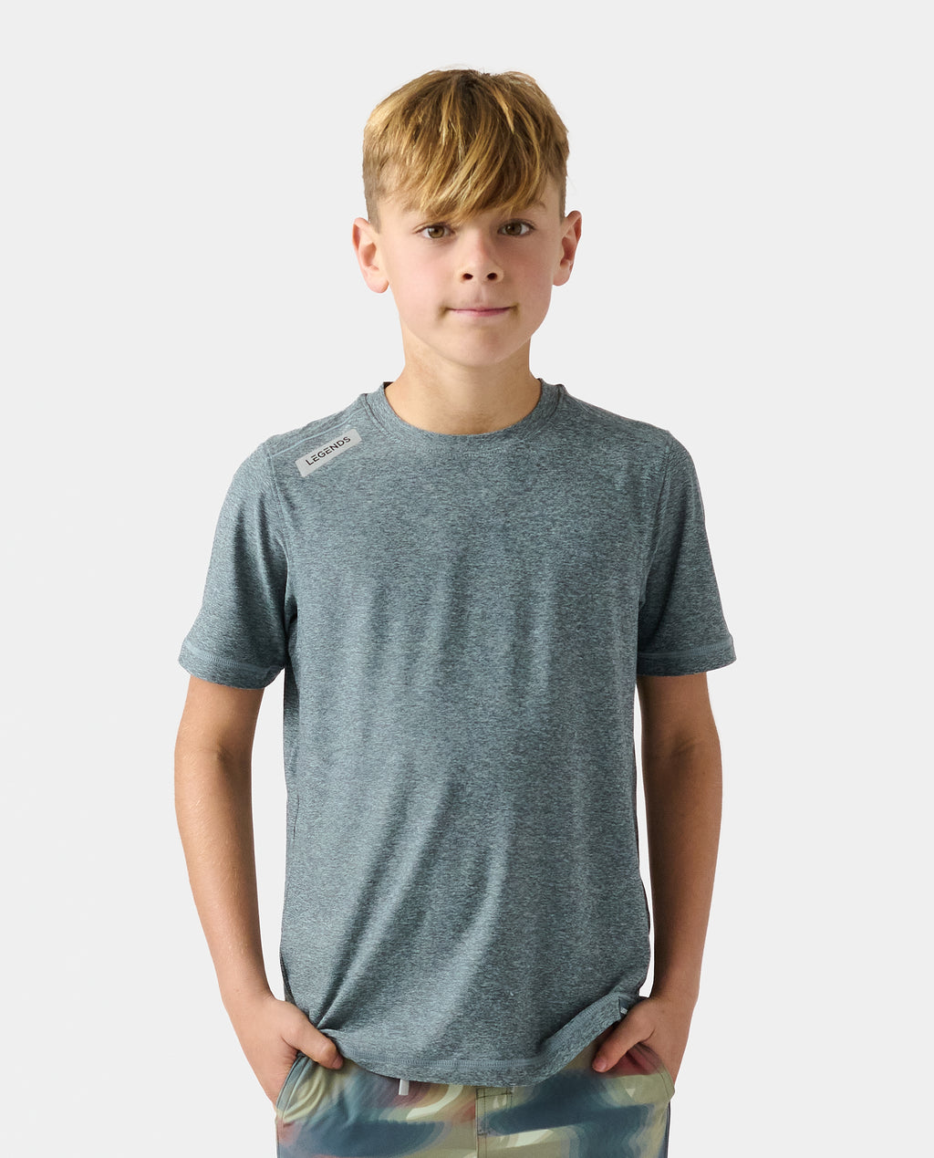 Little Legends Aire Tee Slate Heather