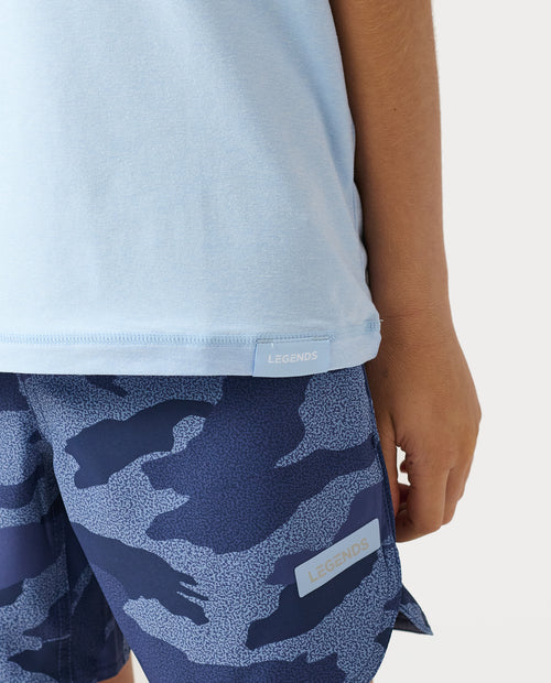 Little Legends Aire Tee Stratus Heather