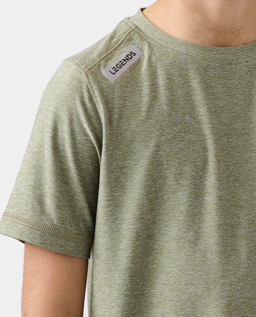 Little Legends Aire Tee Thyme Heather