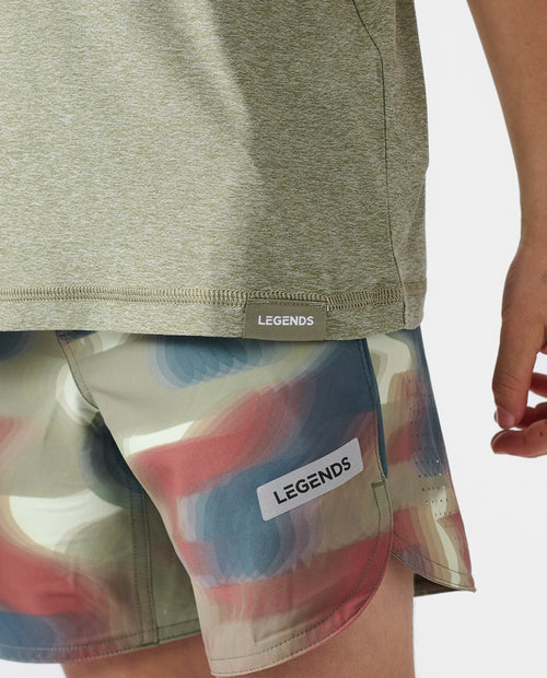 Little Legends Aire Tee Thyme Heather