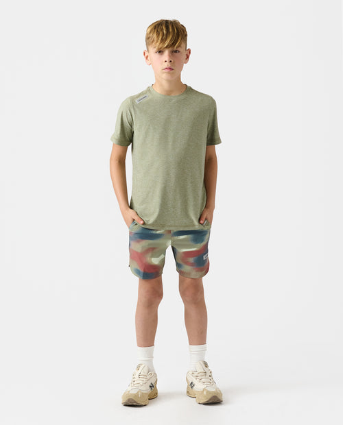Little Legends Aire Tee Thyme Heather