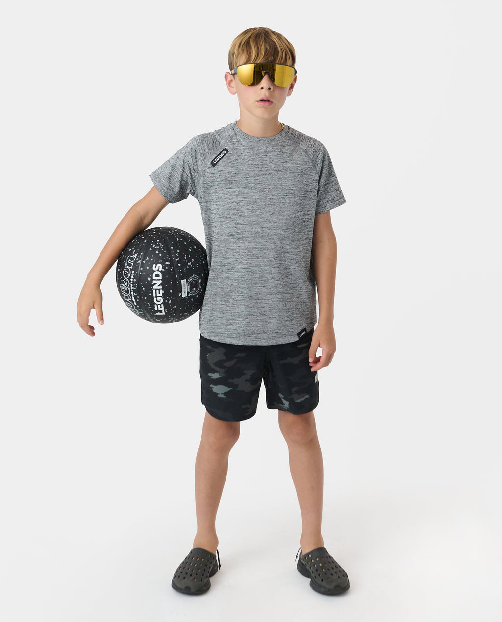 Little Legends Enzo Tee Black Heather