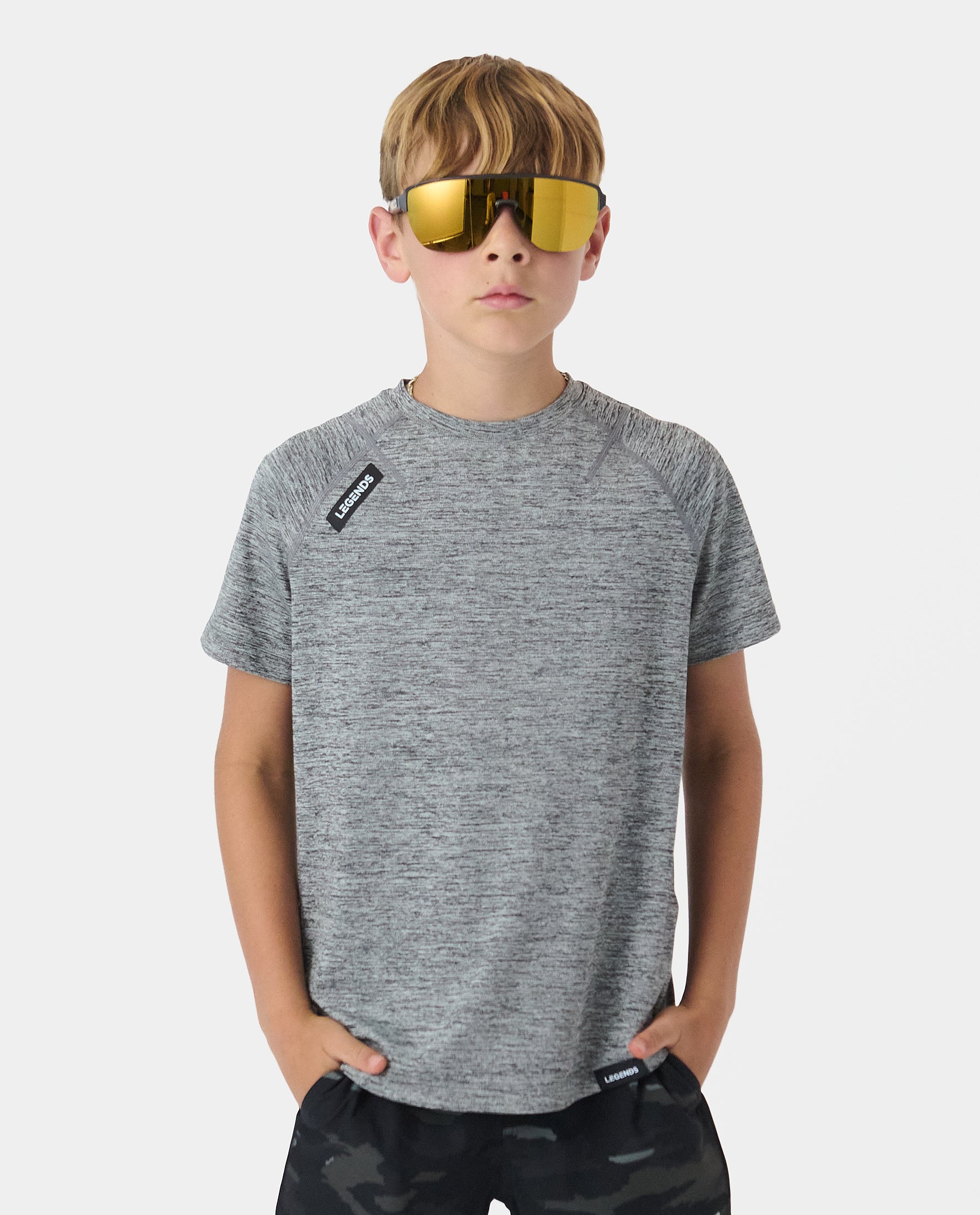 Little Legends Enzo Tee Black Heather