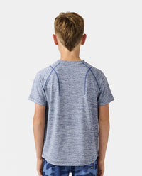 Little Legends Enzo Tee Ocean Heather
