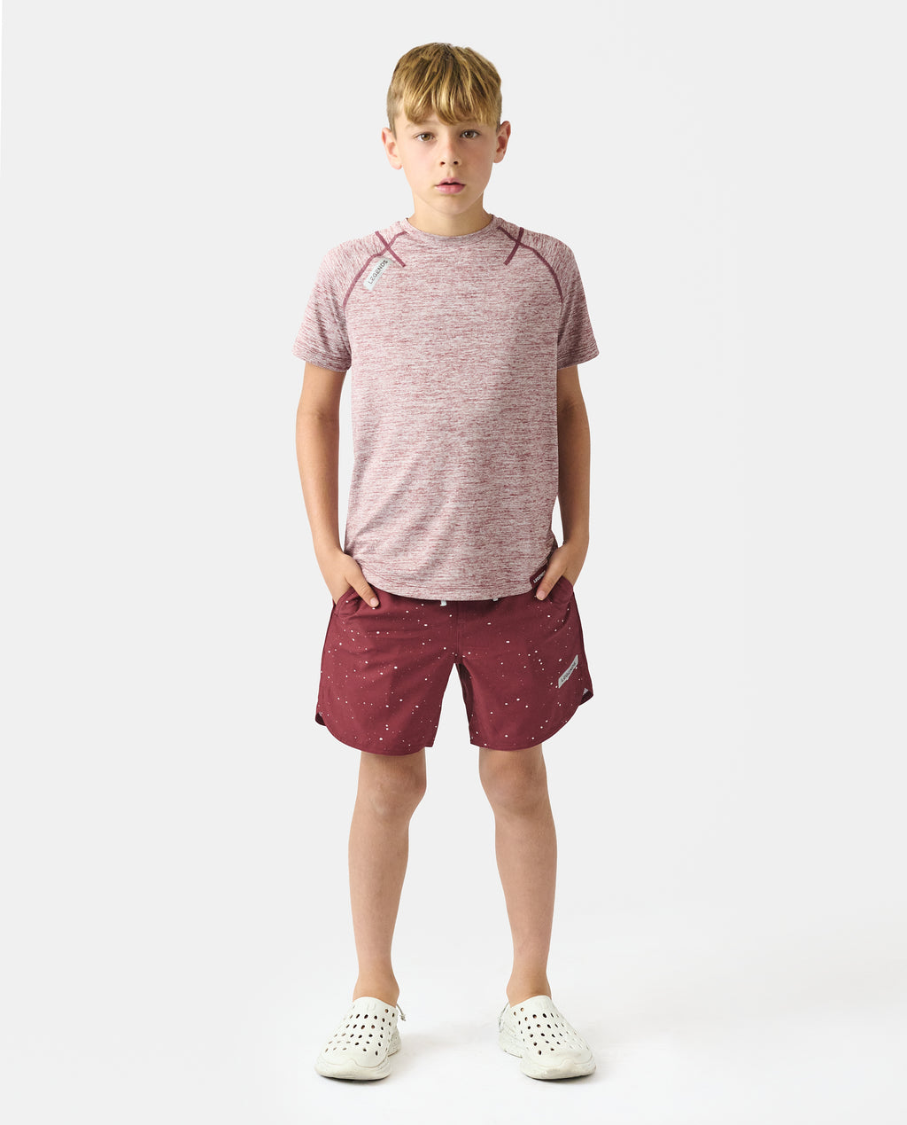 Little Legends Enzo Tee Ruby Heather