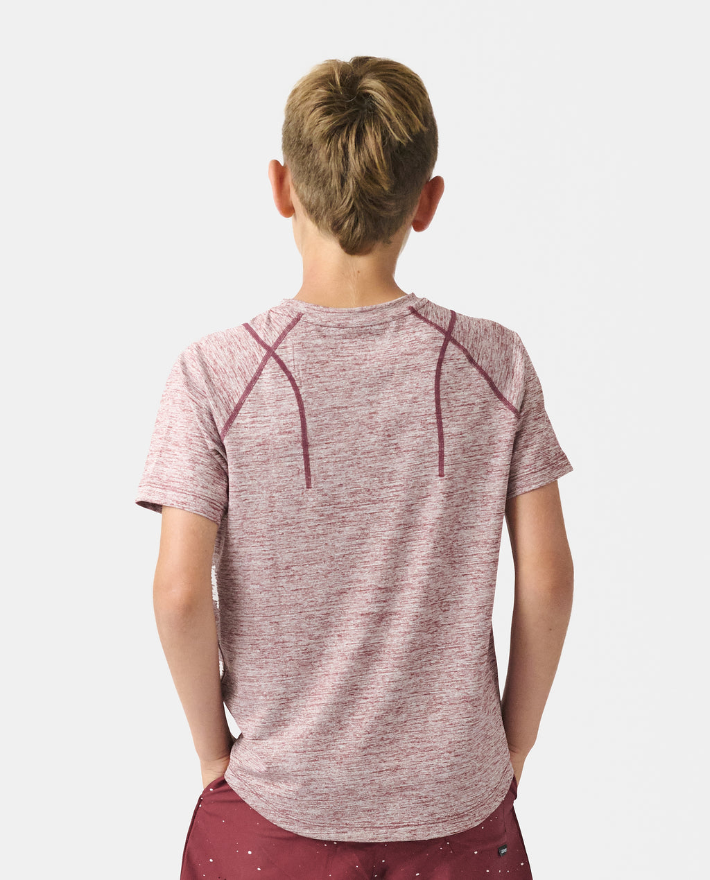 Little Legends Enzo Tee Ruby Heather