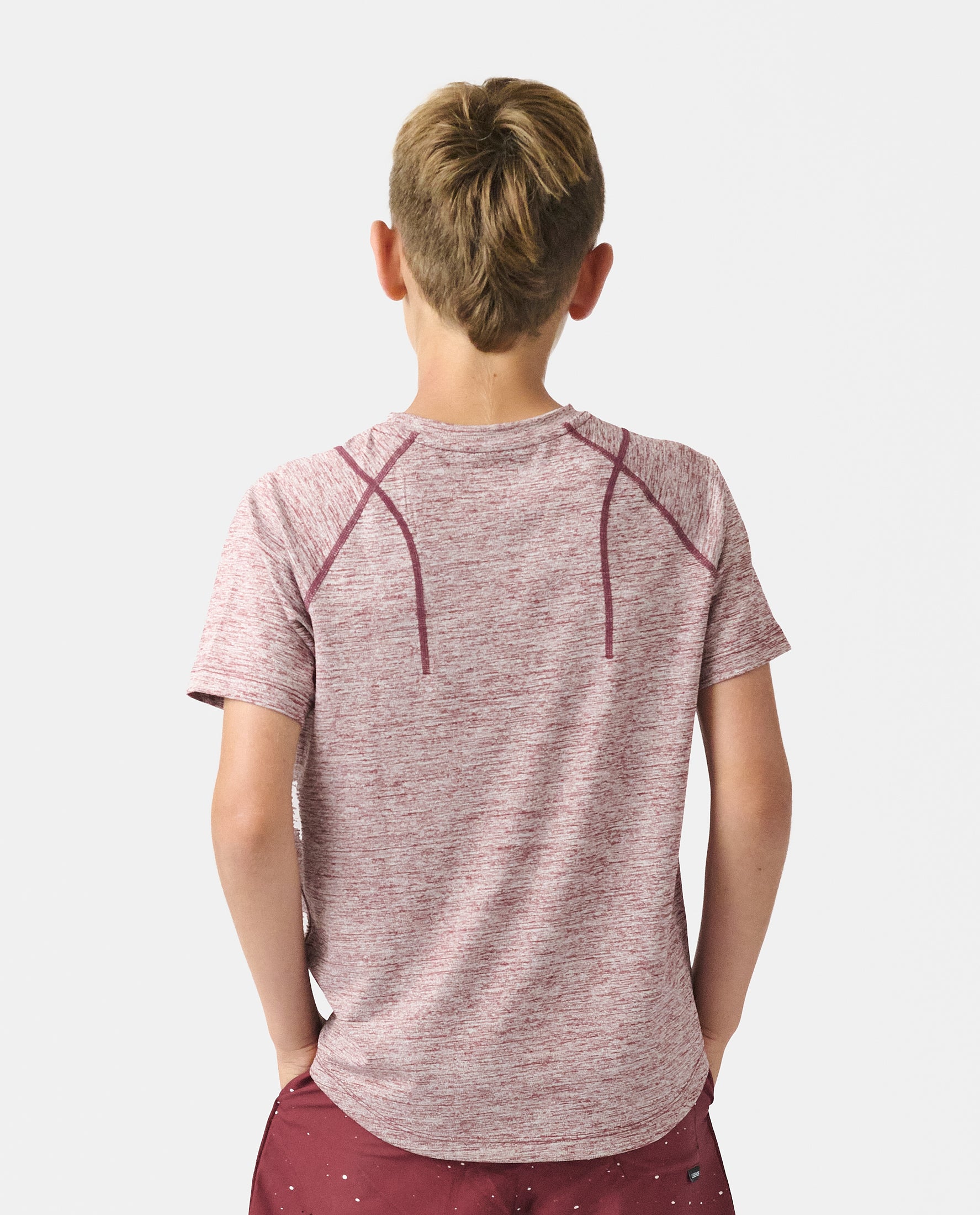 Little Legends Enzo Tee Ruby Heather