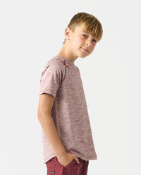Little Legends Enzo Tee Ruby Heather