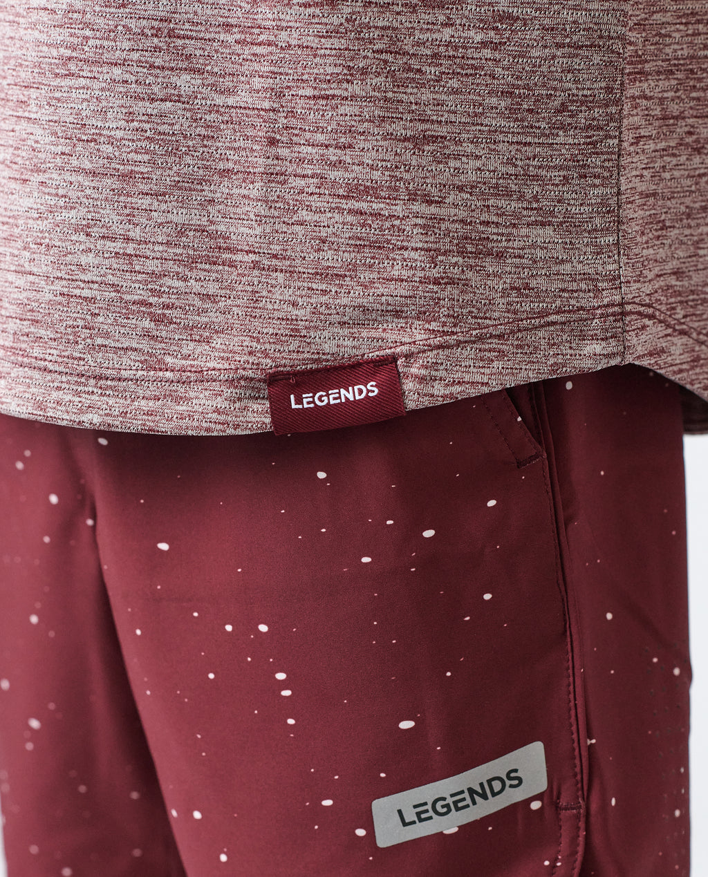 Little Legends Enzo Tee Ruby Heather