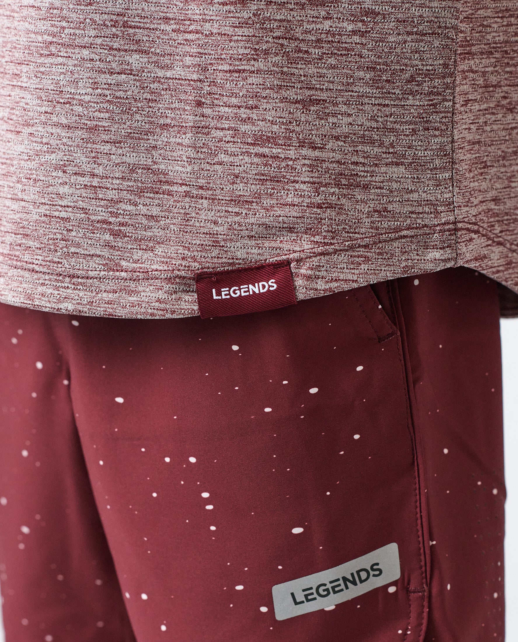 Little Legends Enzo Tee Ruby Heather