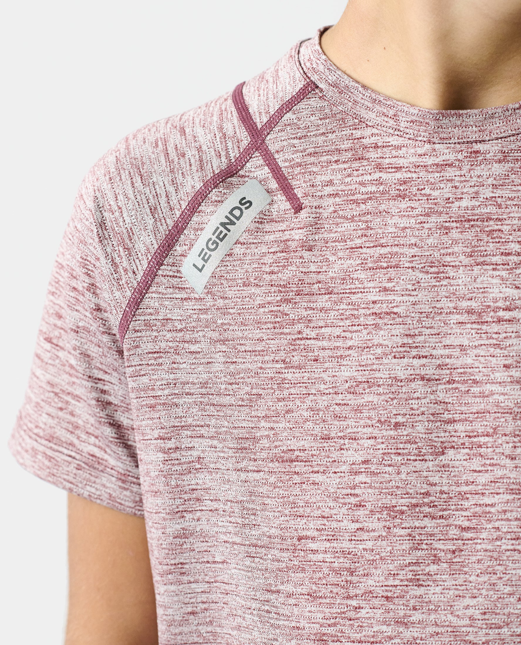 Little Legends Enzo Tee Ruby Heather