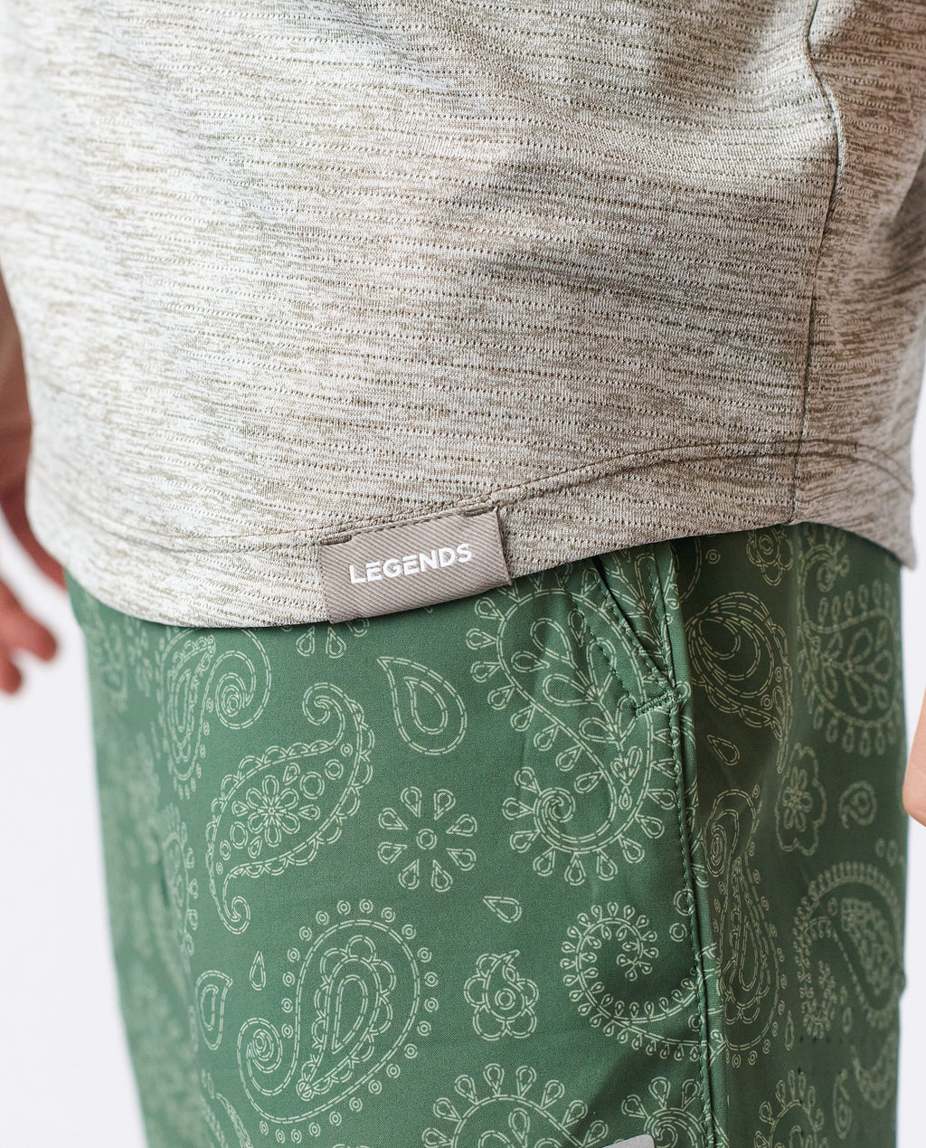 Little Legends Enzo Tee Taupe Heather