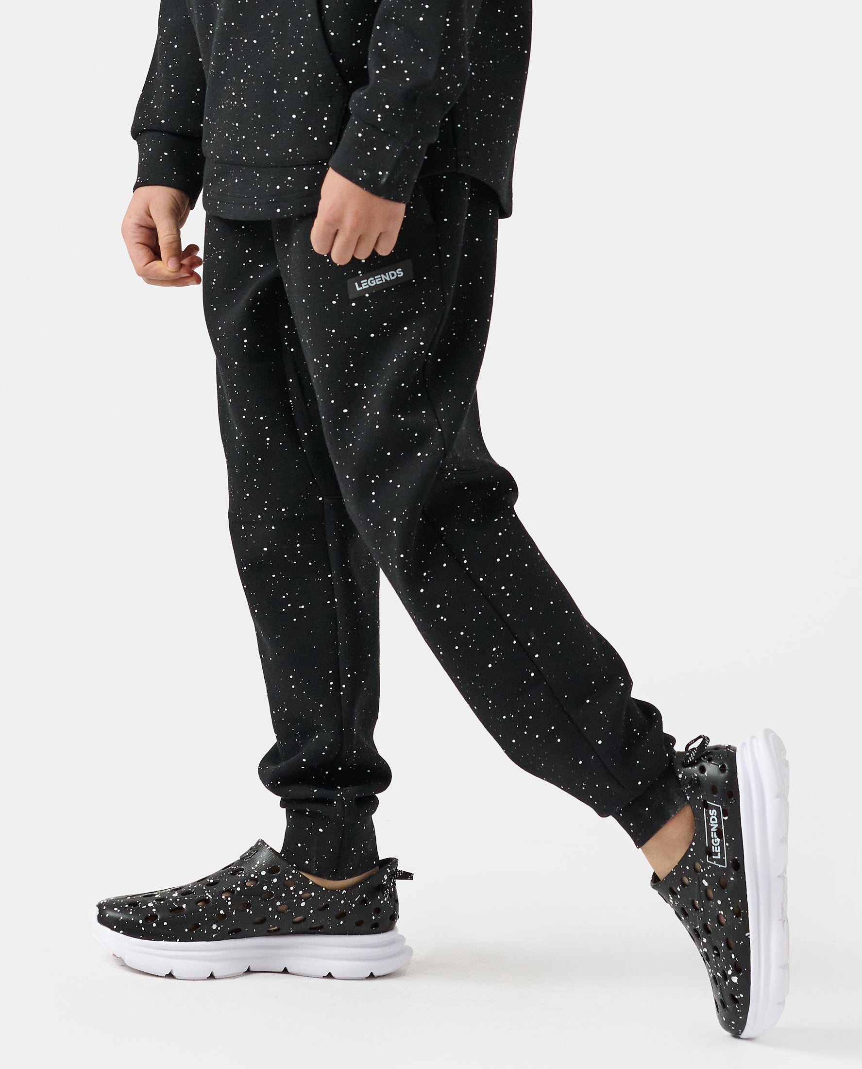 Little Legends Hawthorne Tech Jogger Infinity Splatter