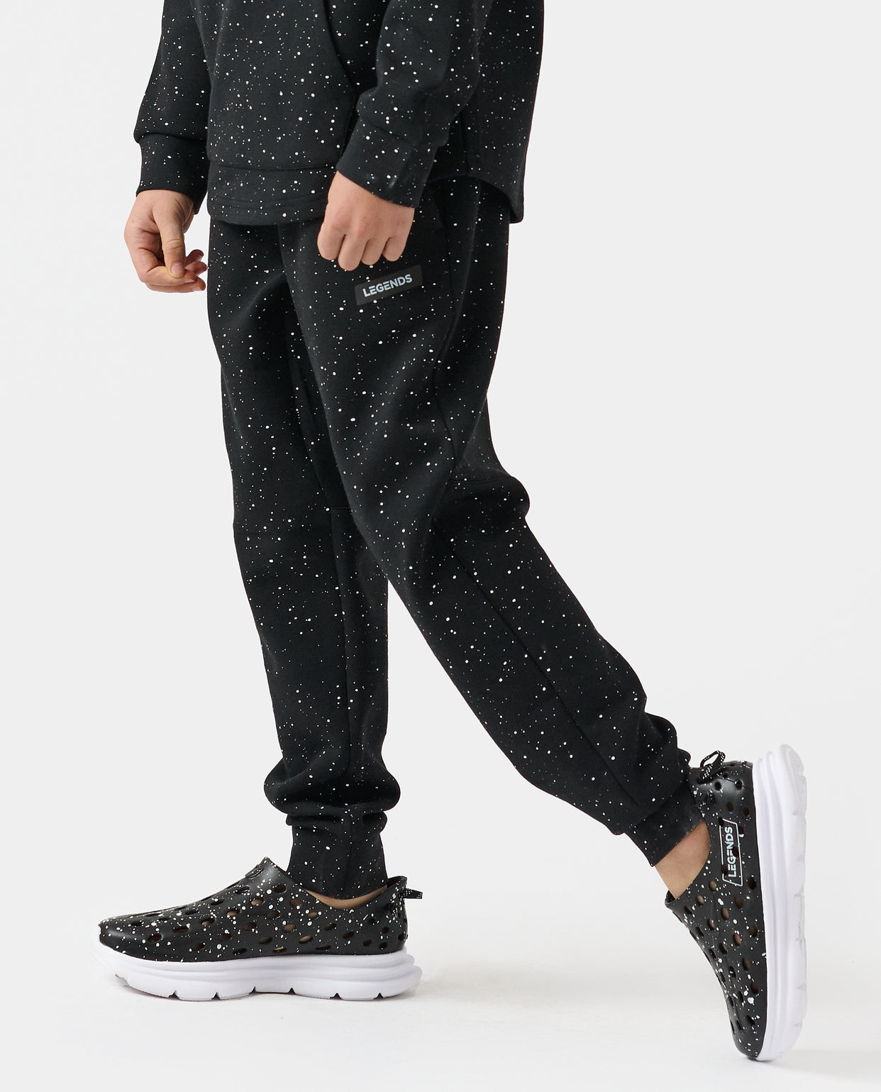 Little Legends Hawthorne Tech Jogger Infinity Splatter