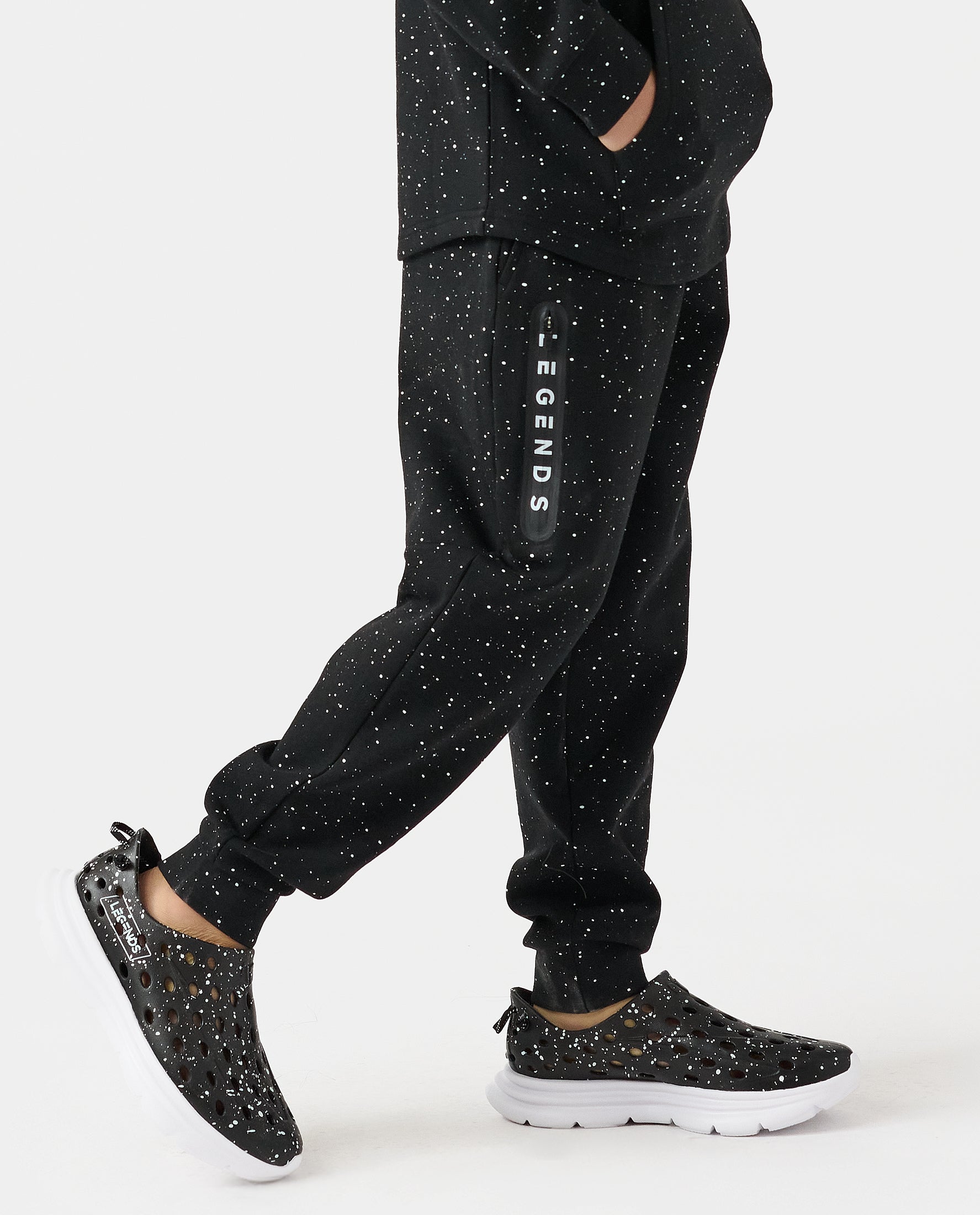 Little Legends Hawthorne Tech Jogger Infinity Splatter