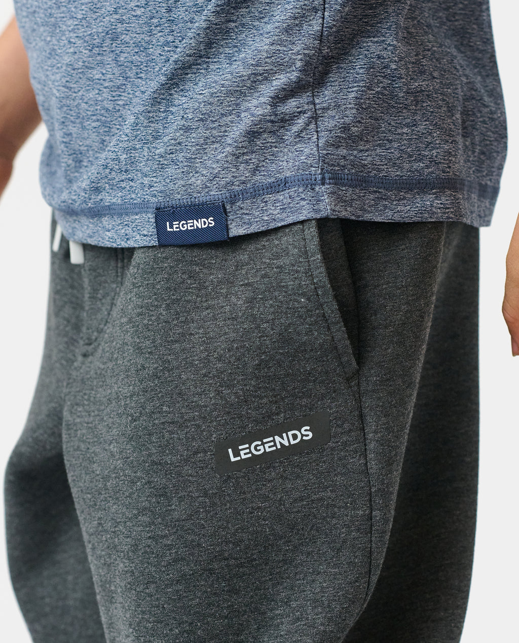 Little Legends Hawthorne Tech Jogger Black Heather