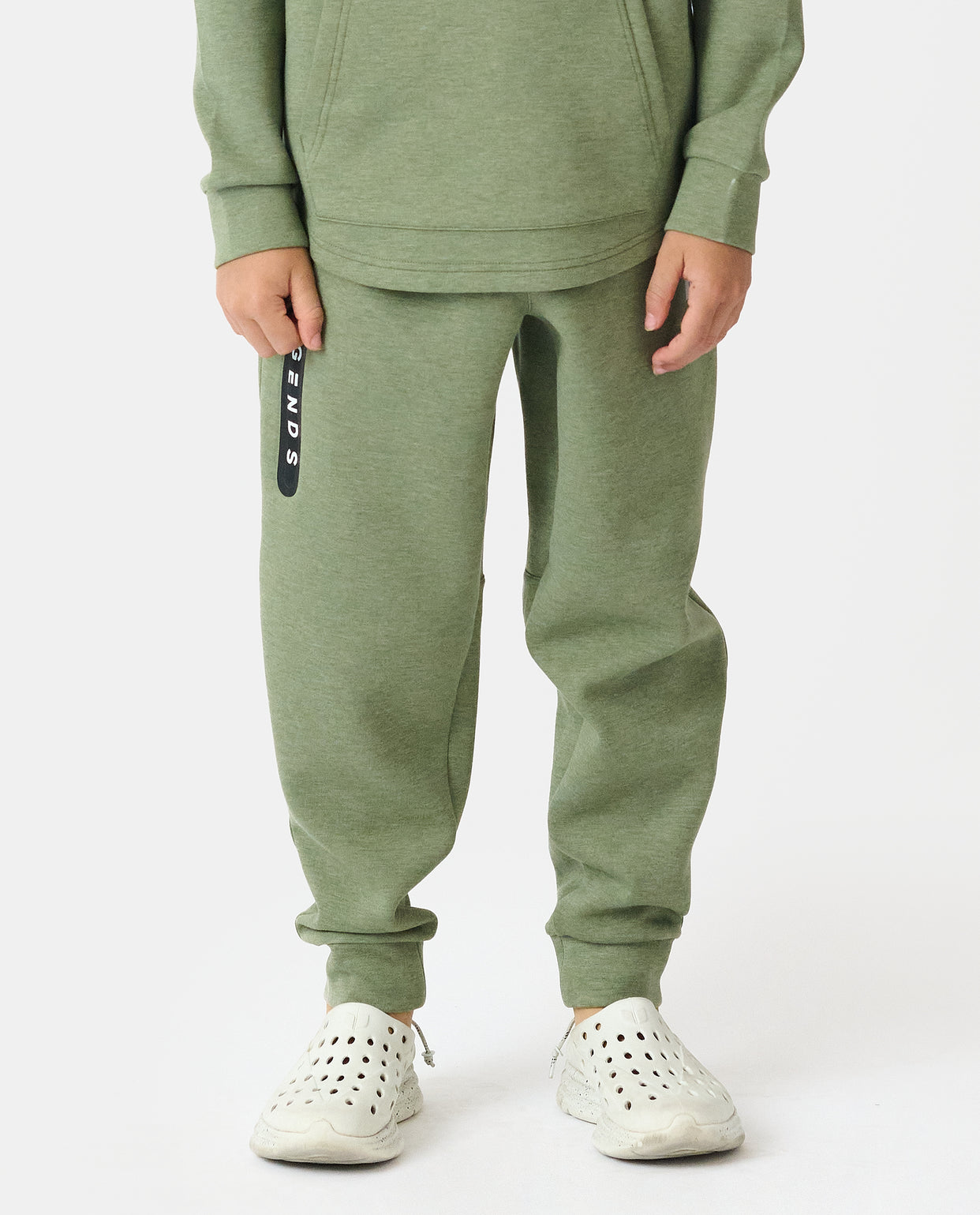 Little Legends Hawthorne Tech Jogger Sierra Heather