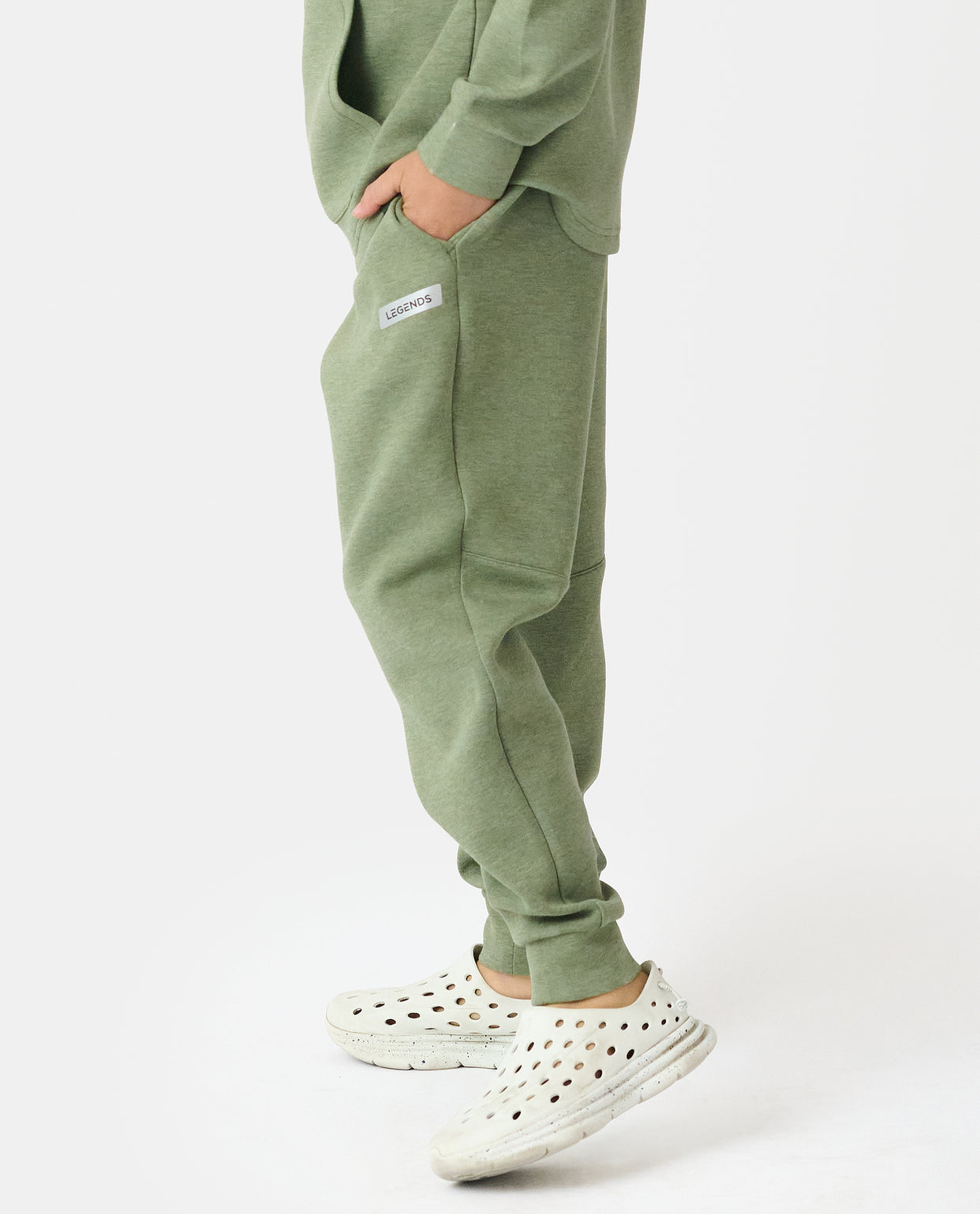 Little Legends Hawthorne Tech Jogger Sierra Heather
