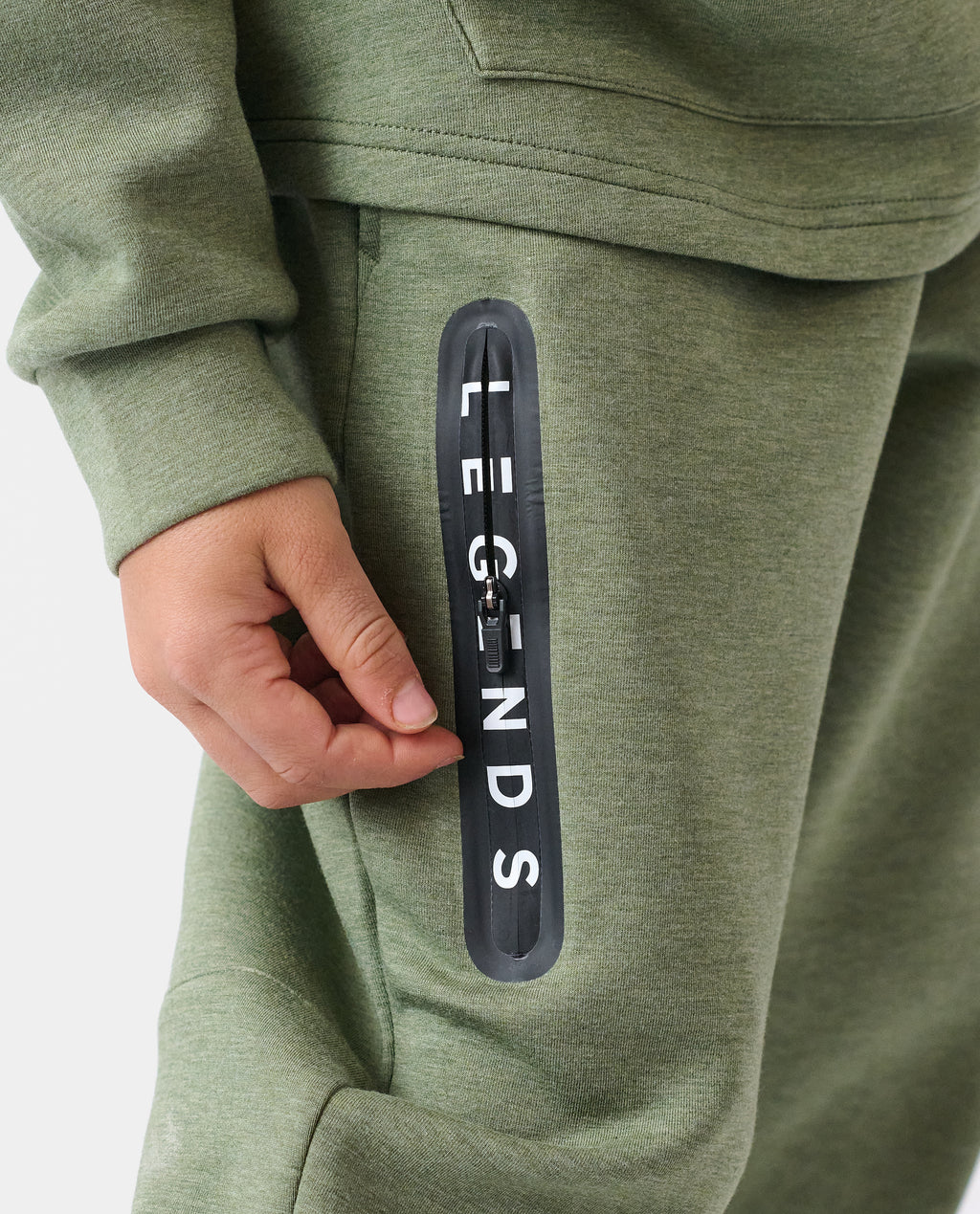 Little Legends Hawthorne Tech Jogger Sierra Heather