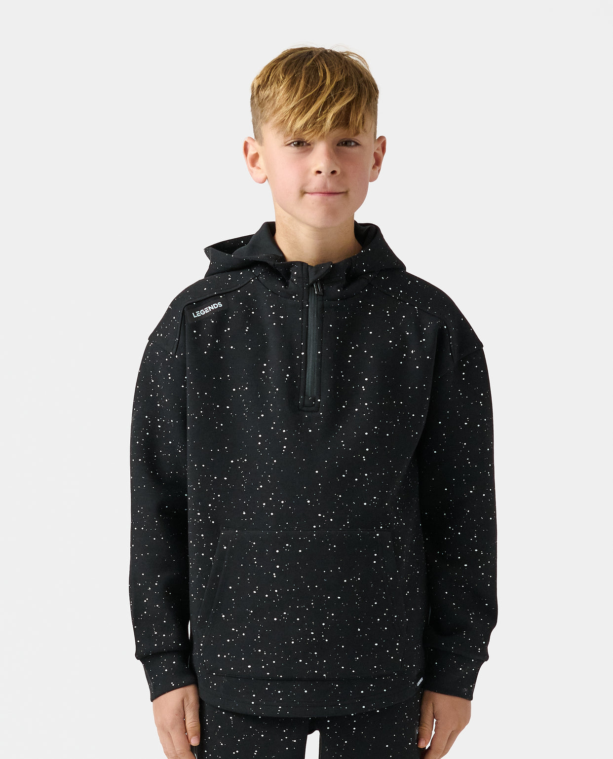 Little Legends Hawthorne Tech Quarter Zip Infinity Splatter