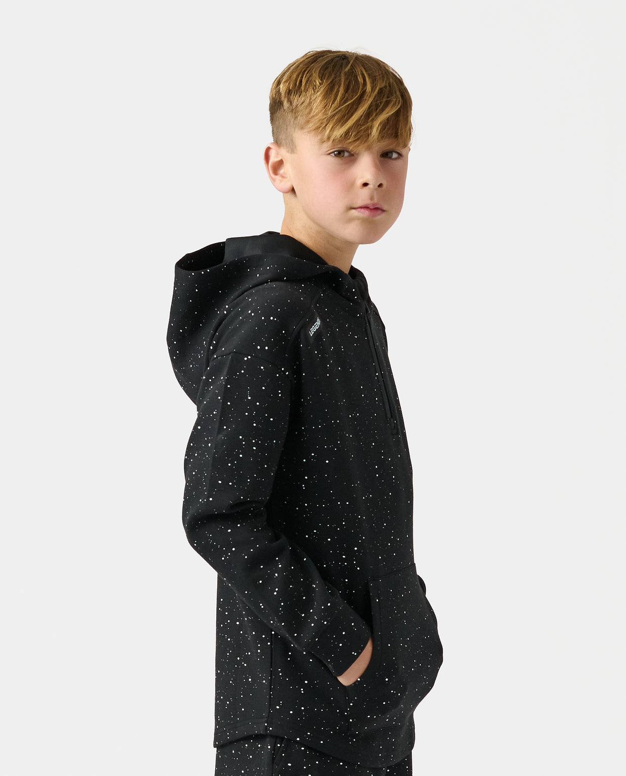Little Legends Hawthorne Tech Quarter Zip Infinity Splatter