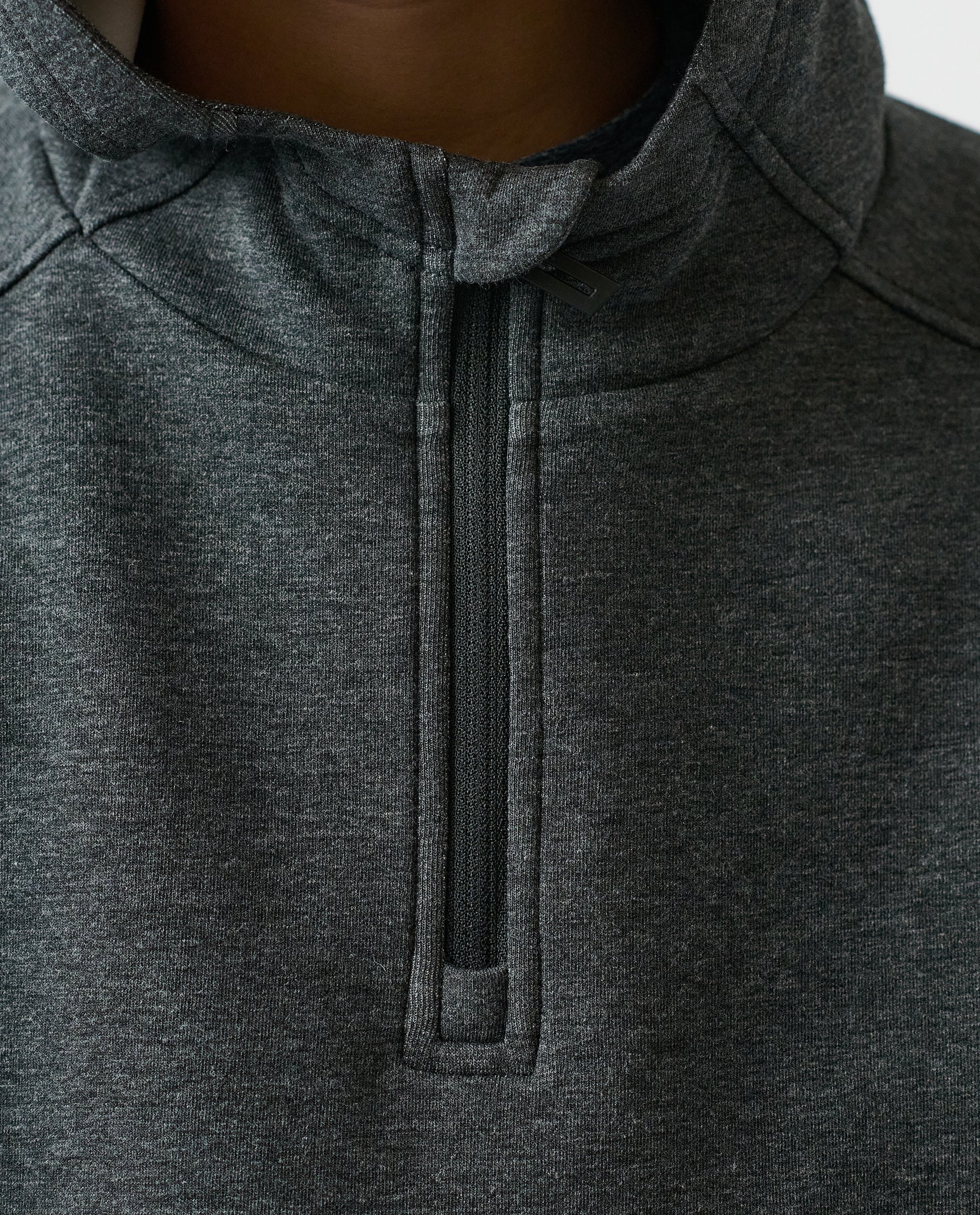 Little Legends Hawthorne Tech Quarter Zip Black Heather