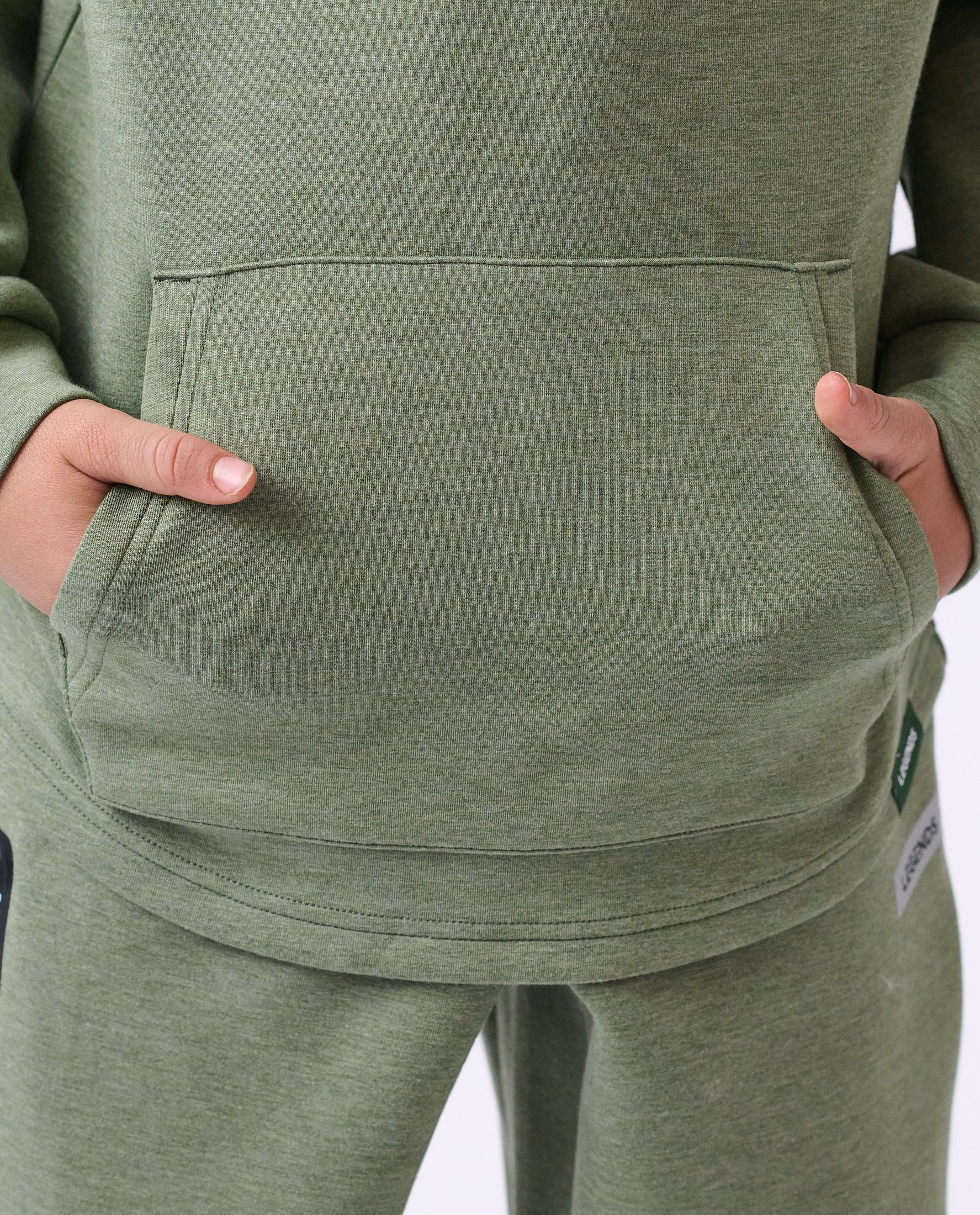 Little Legends Hawthorne Tech Quarter Zip Sierra Heather