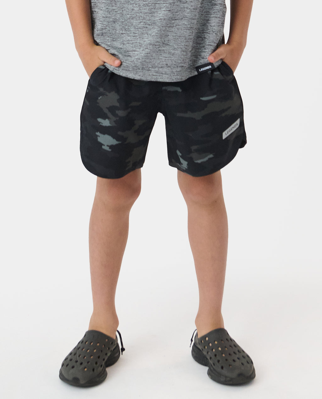 Little Legends Luka Short Black Camo