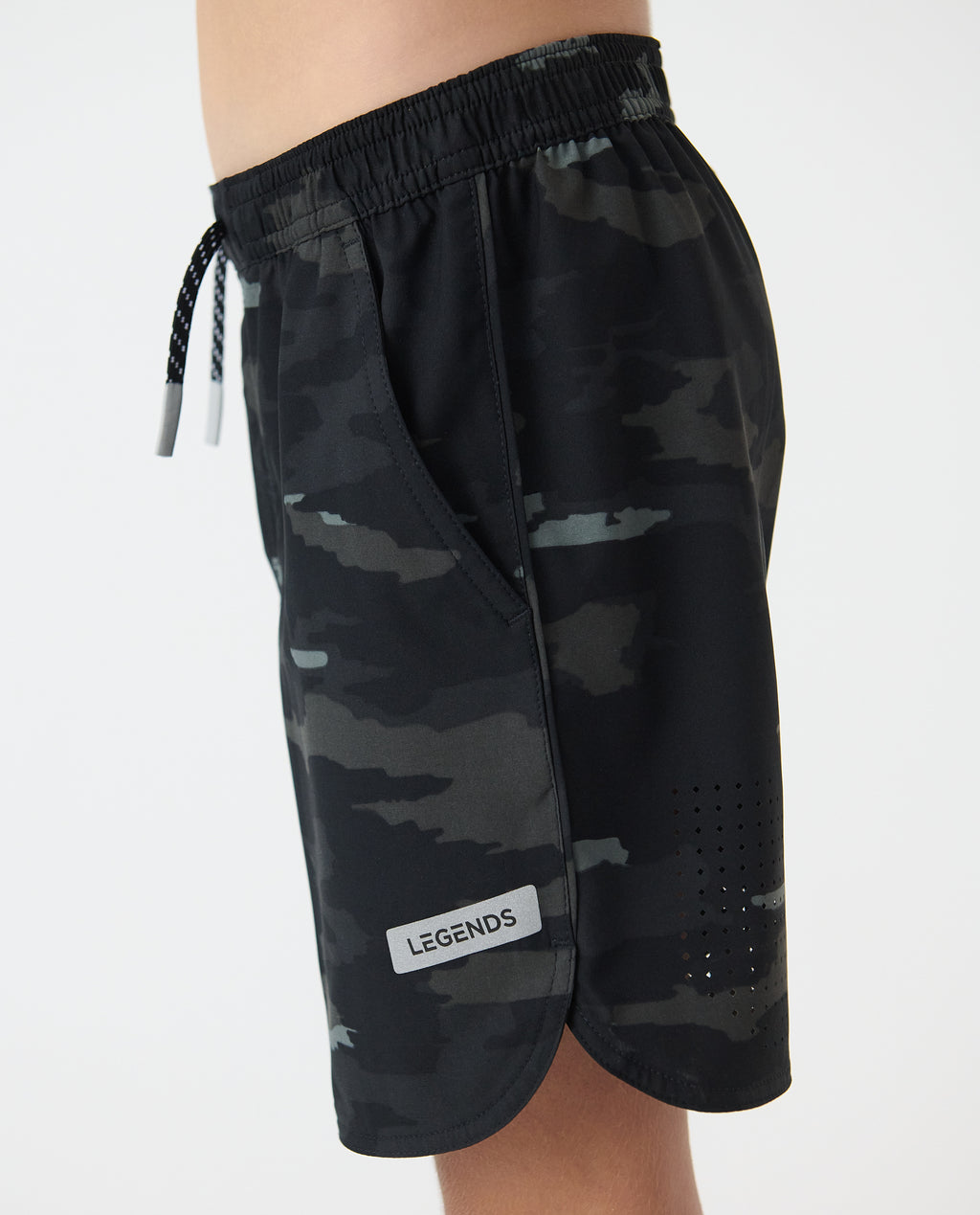 Little Legends Luka Short Black Camo