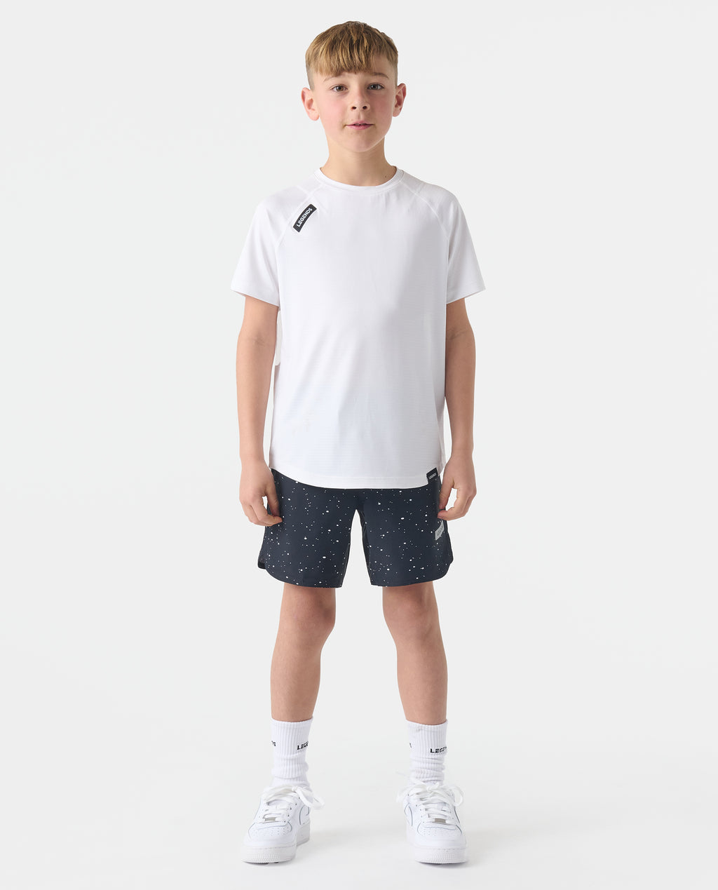 Little Legends Luka Short Black Splatter